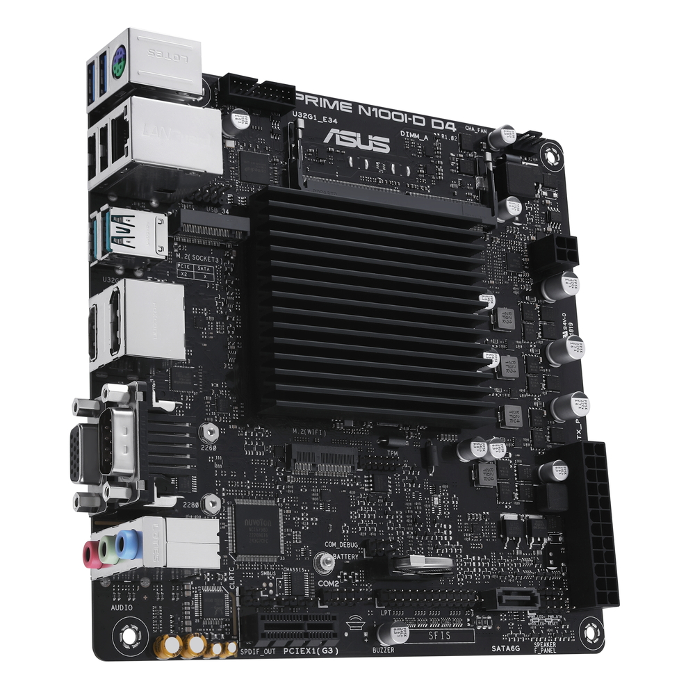 Intel プロセッサー N100搭載Mini-ITXマザーボード「PRIME N100I Intel プロセッサー N100搭載Mini-ITXマザーボード「PRIME N100I